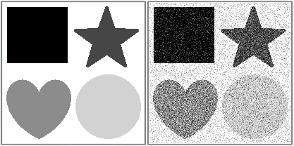 Initial image without noise