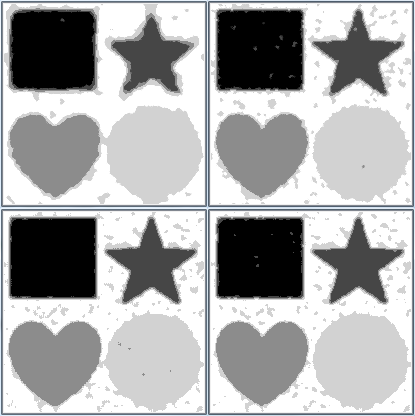 Image processed by ICM and Potts model for 1 iteration