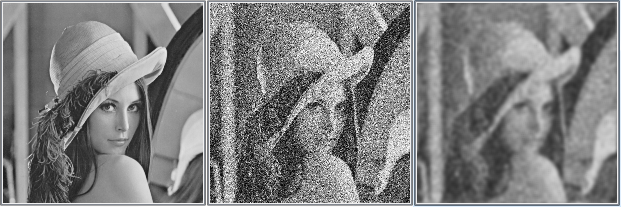 Image processed by ICM and Markovian Gaussian model without data attachment