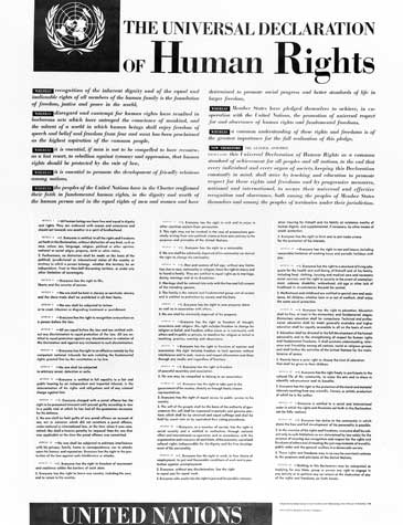 Universal Declaration of Human Rights (UDHR).